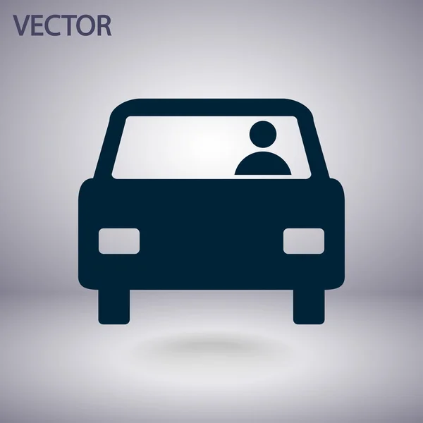 Icône de voiture — Image vectorielle