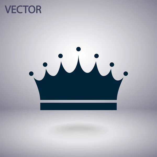 Icono de corona — Vector de stock