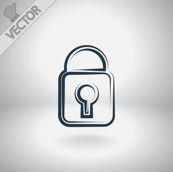 Lock icon — Stock Vector