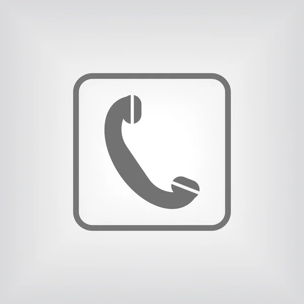 Telefone, ícone plano —  Vetores de Stock
