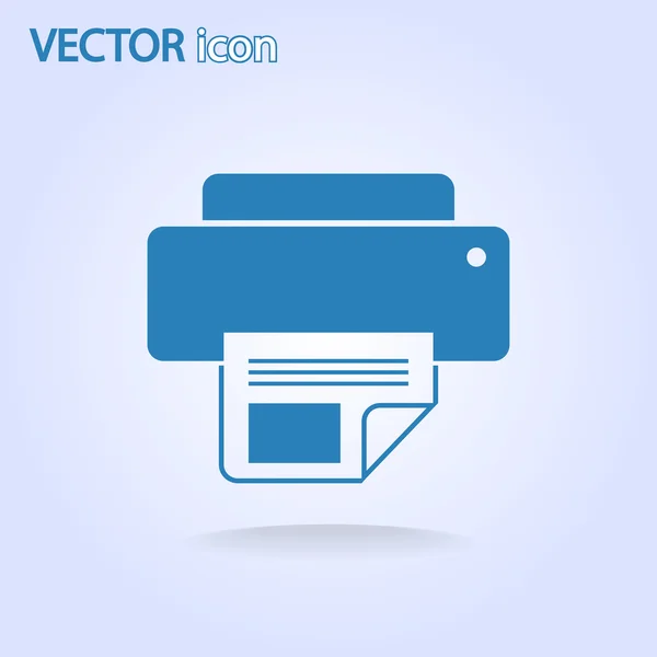 Icono de impresora — Vector de stock