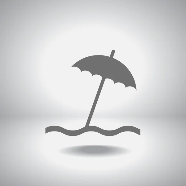 Icono de paraguas — Vector de stock