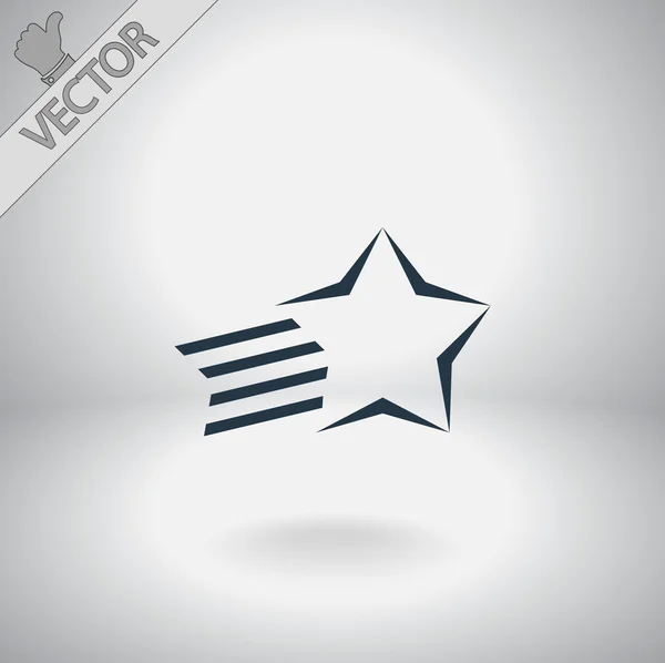 Star icon — Vector de stoc
