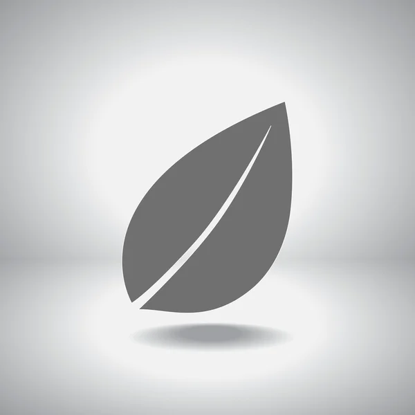 Icône feuille — Image vectorielle