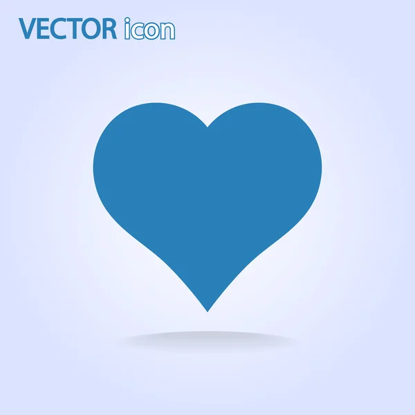 Icono del corazón — Vector de stock