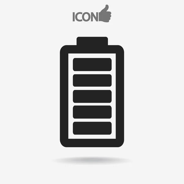 Icône de charge de batterie — Image vectorielle