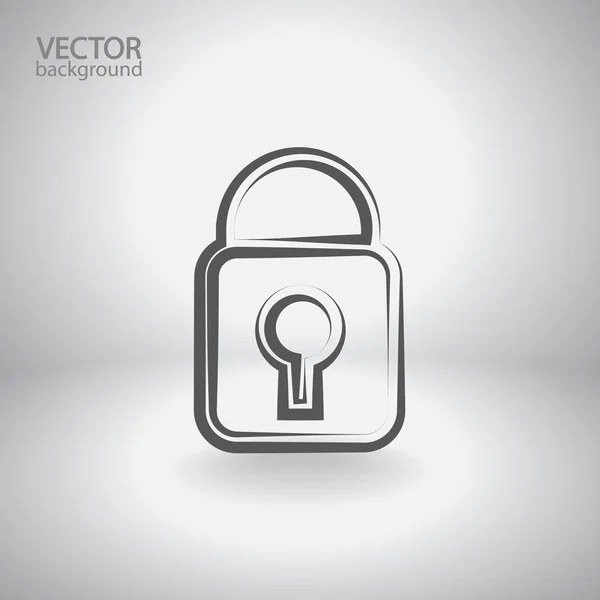 Icono de bloqueo — Vector de stock