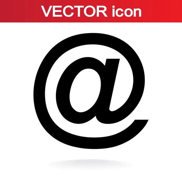 Icona Internet via e-mail — Vettoriale Stock