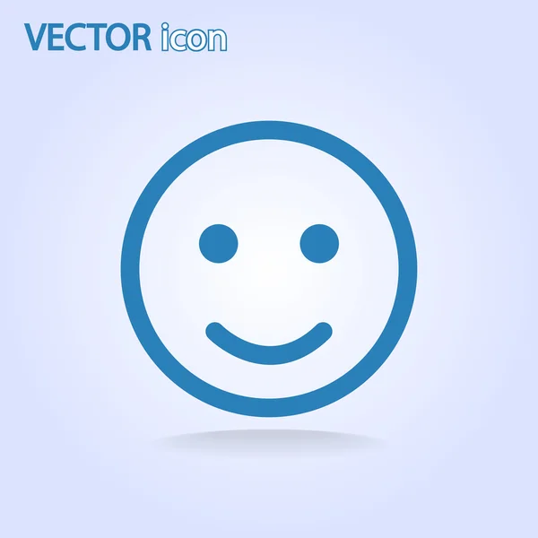 Ícone de sorriso — Vetor de Stock