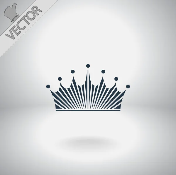 Crown icon — Stock Vector