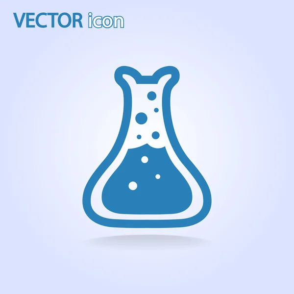 Ikonen för kemi. — Stock vektor