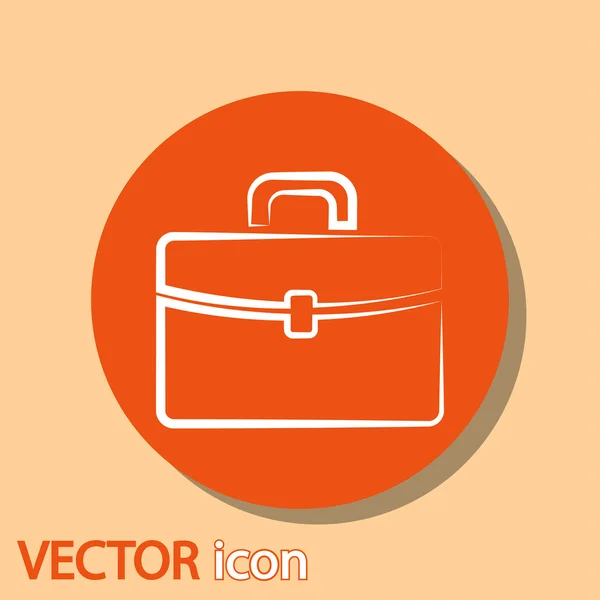 Briefcase icon — Stock Vector