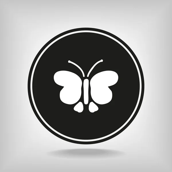 Butterfly icon — Stock Vector