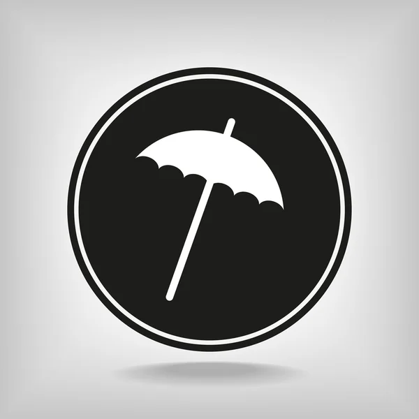 Icône parapluie — Image vectorielle