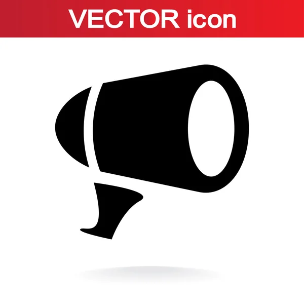 Icono de megáfono — Vector de stock