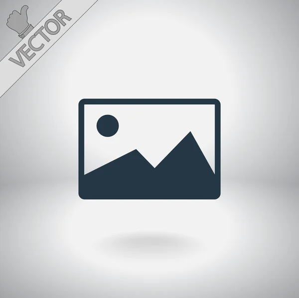 Photograph icon — Stock Vector