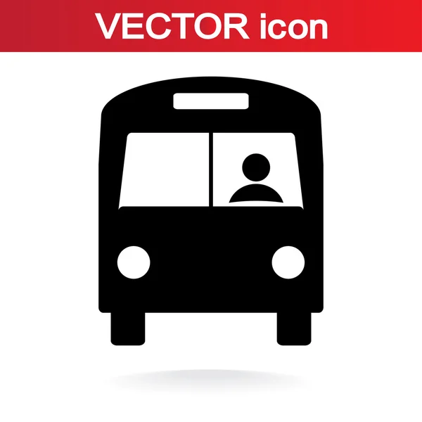Ikona autobusu — Stockový vektor