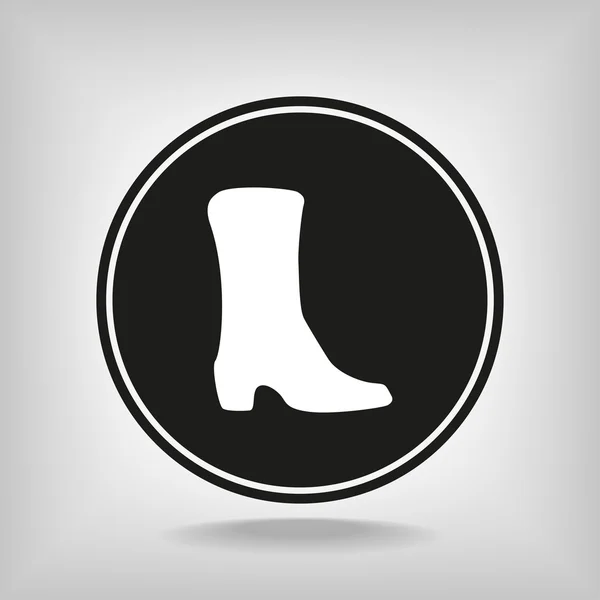 Vrouwen schoenen pictogram — Stockvector