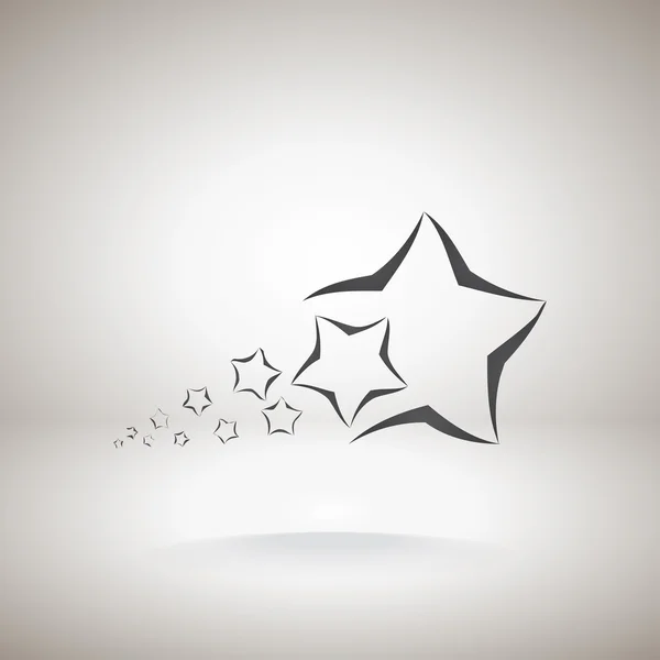 Icono de estrella — Vector de stock