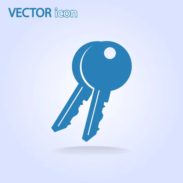 Icono clave — Vector de stock