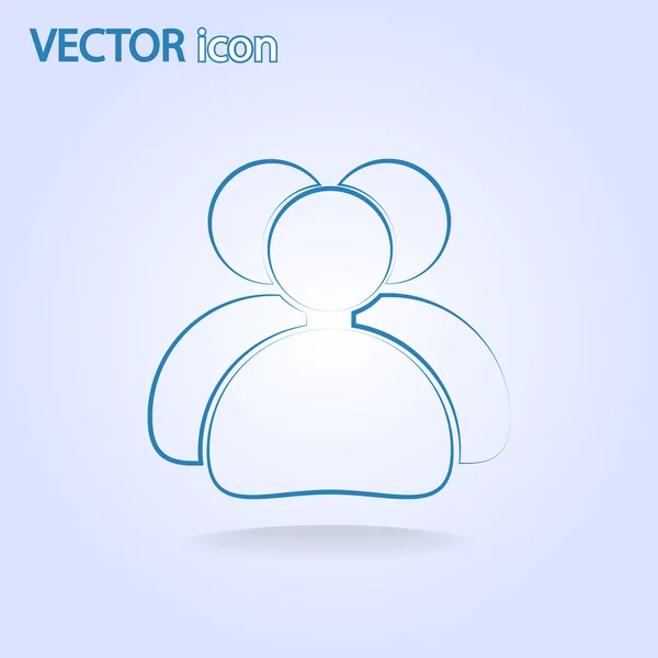 Icono del hombre de negocios — Vector de stock