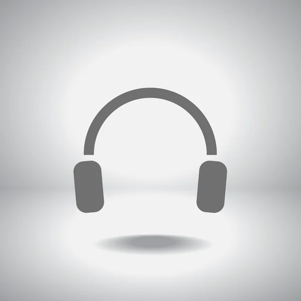 Icono de auriculares — Vector de stock