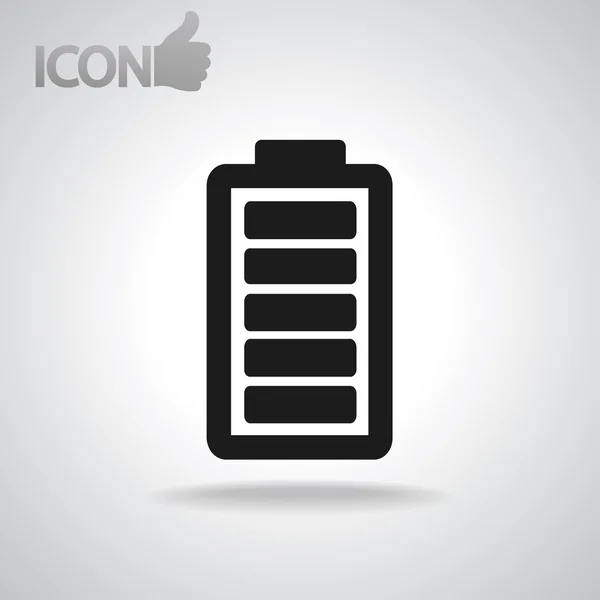 Icône de charge de batterie — Image vectorielle