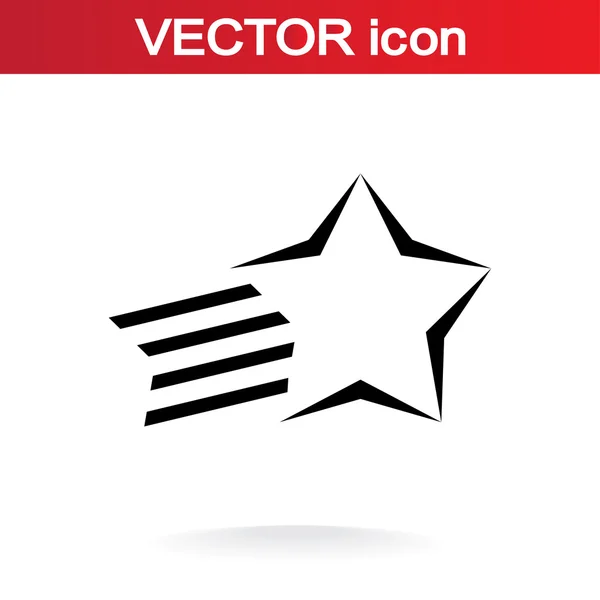 Star icon — Vector de stoc