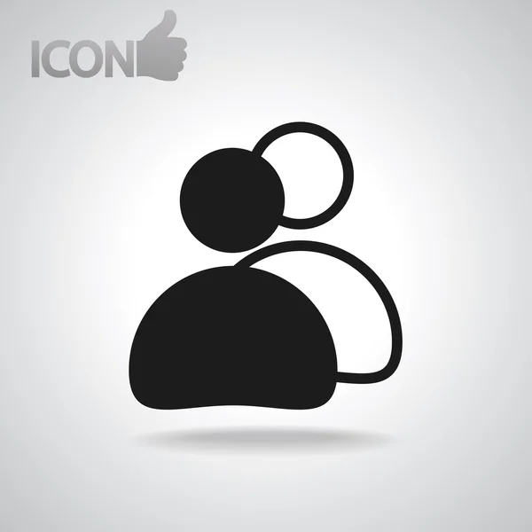 Icono de gente — Vector de stock