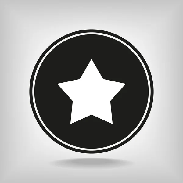 Icono estrellas — Vector de stock