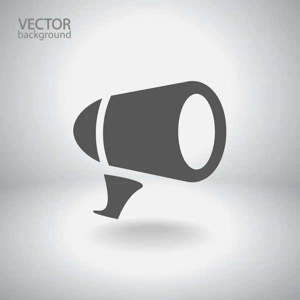 Ícone de Megafone — Vetor de Stock