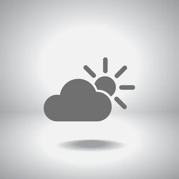 Icono de nube — Vector de stock