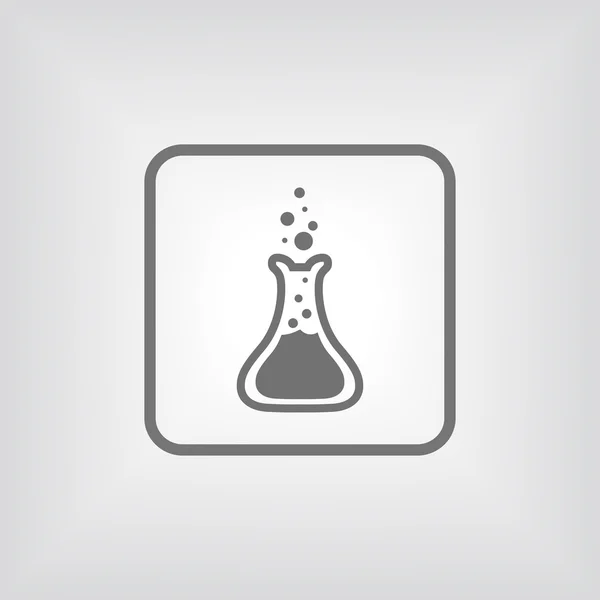 Laboratory glass icon — Stock Vector