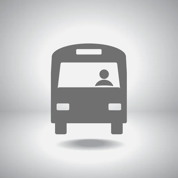 Bus pictogram — Stockvector