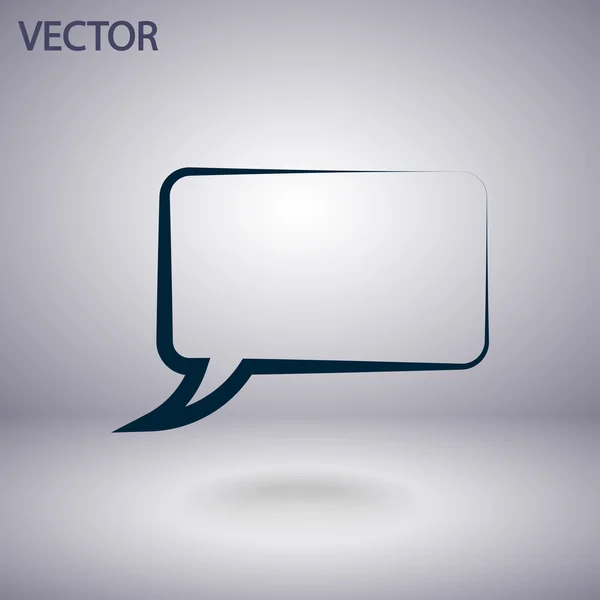 Iconos de burbuja de voz icono negro — Vector de stock