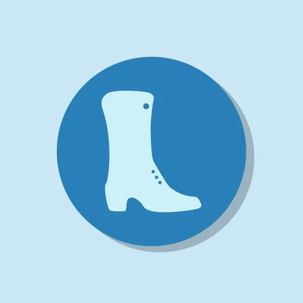 Womens schoenen pictogram — Stockvector