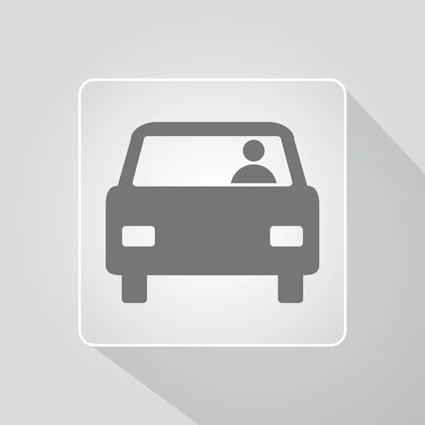 Icono del coche — Vector de stock