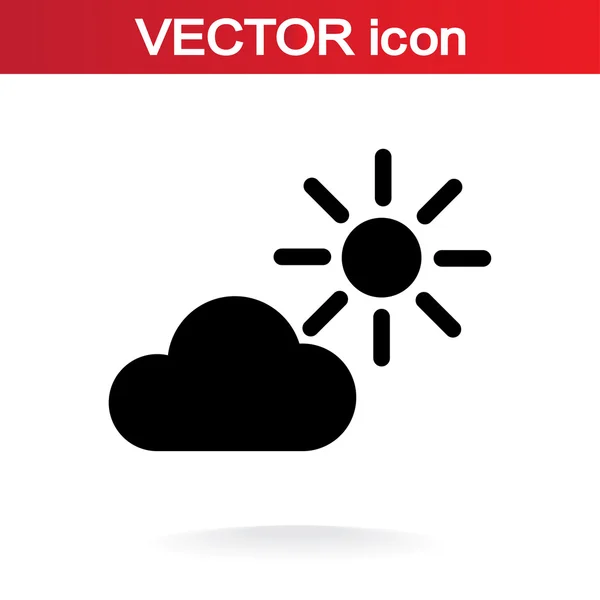 Icona web meteo — Vettoriale Stock