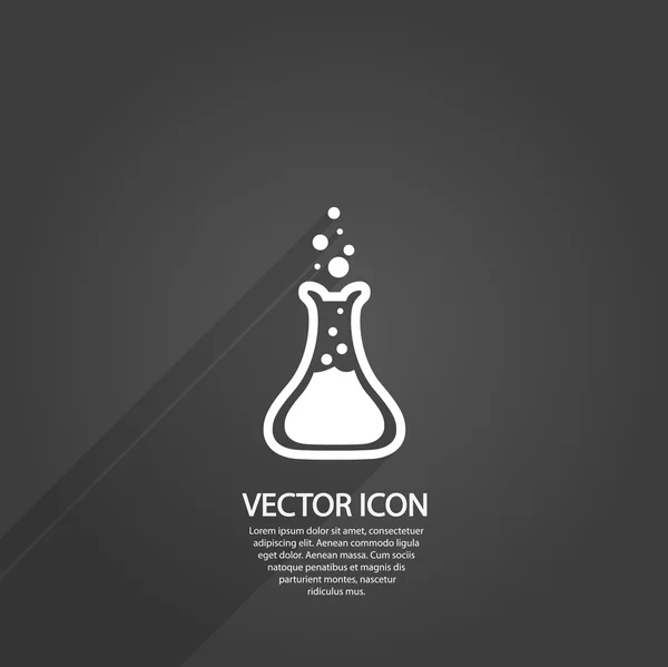 Icono de química — Vector de stock