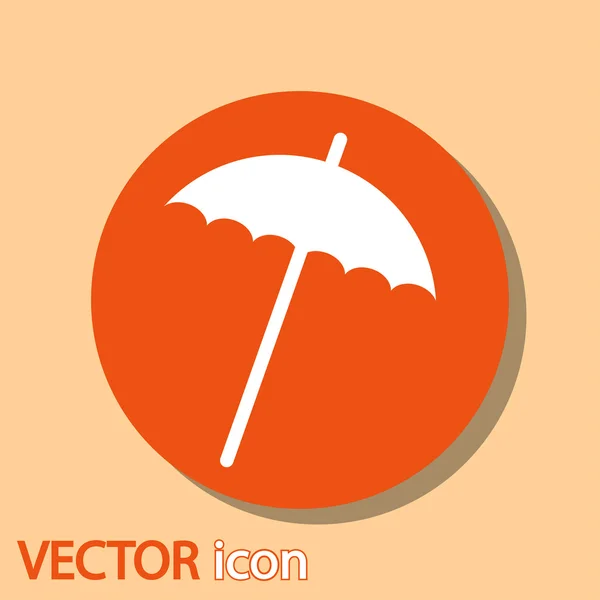 Ícone de guarda-chuva — Vetor de Stock