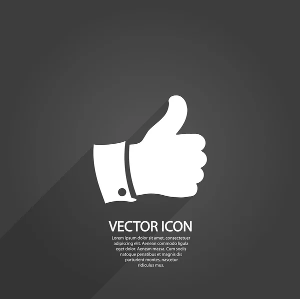 Como icono — Vector de stock