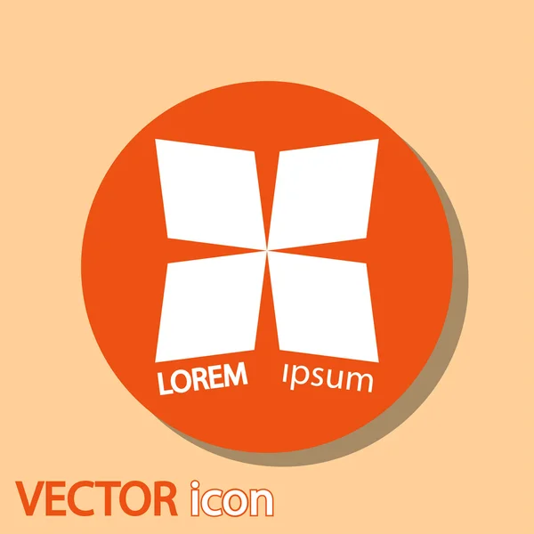 Icono ilustración — Vector de stock