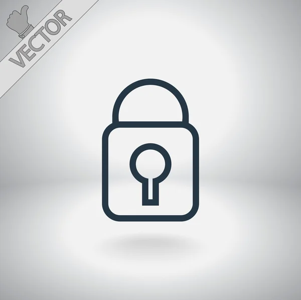 Lock icon — Stock Vector