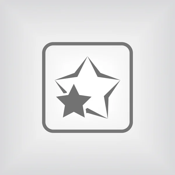 Ikona hvězdy — Stockový vektor