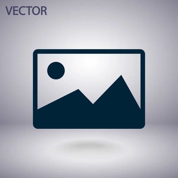 Icono de fotografía — Vector de stock