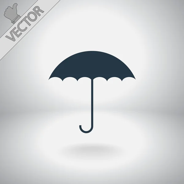 Şemsiye simgesi — Stok Vektör