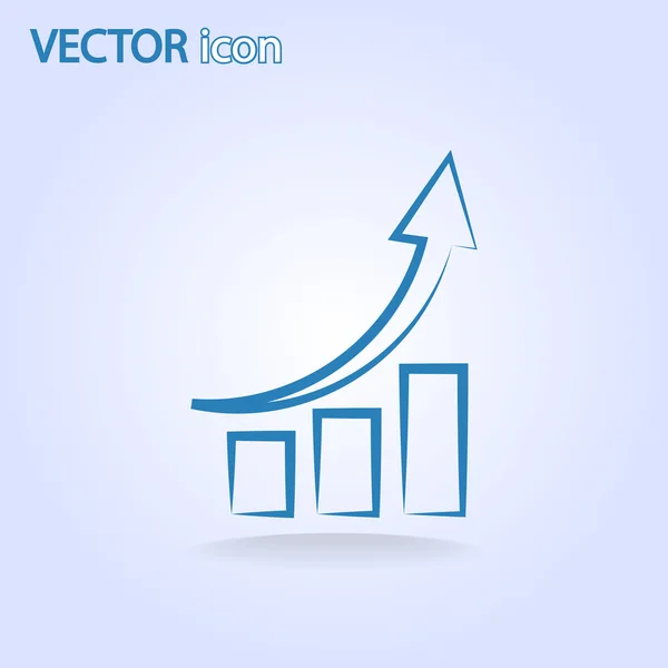 Infographic, grafik simgesi — Stok Vektör