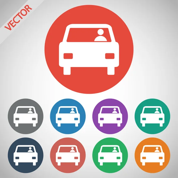 Auto pictogram — Stockvector