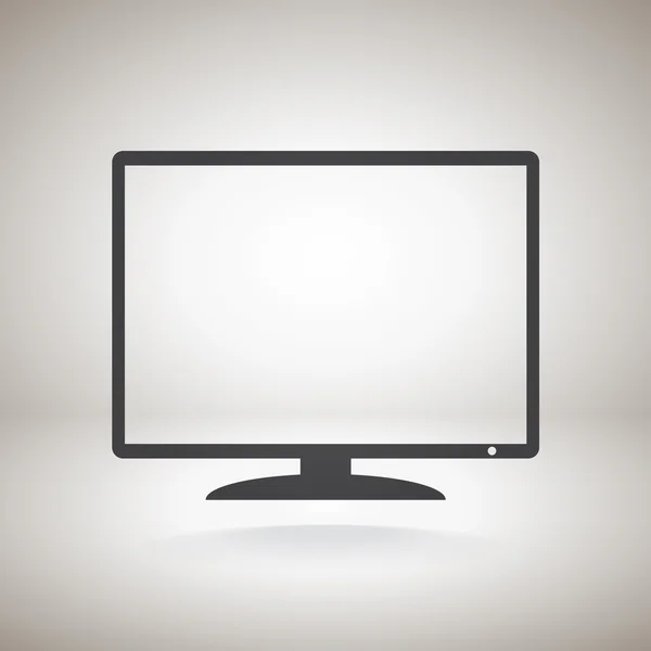 Icono del monitor — Vector de stock