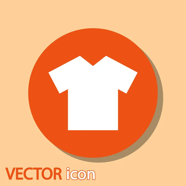 Camiseta icono — Archivo Imágenes Vectoriales